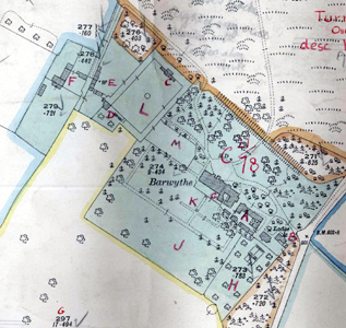 Barwythe House and grounds in 1926